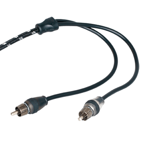 Rockford Fosgate RFIT-20 20 Feet Dual Twisted RCA Cable